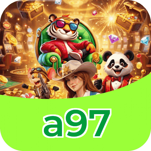 Catálogo slots a97 mostrando top jogos Gates Olympus Sweet Bonanza Fortune Tiger Big Bass volatilidade RTP